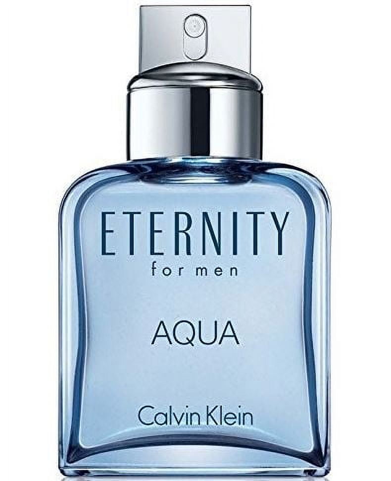 82 Value) Calvin Klein Eternity Aqua Eau De Toilette Spray, Cologne for Men,  3.4 oz