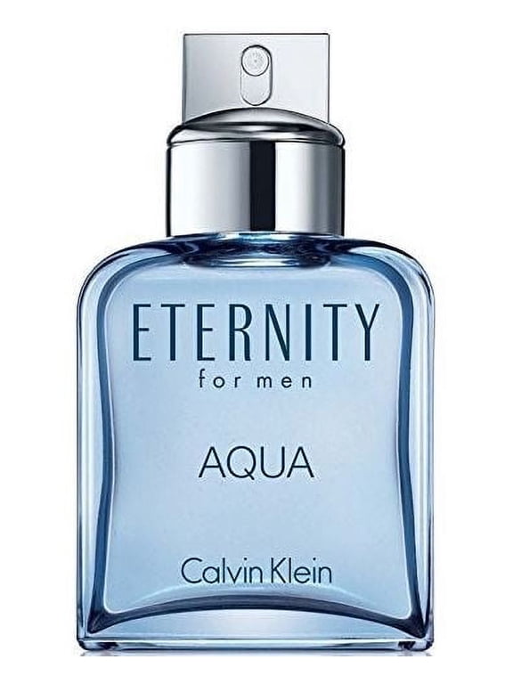($82 Value) Calvin Klein Eternity Aqua Eau De Toilette Spray, Cologne for Men, 3.4 Oz