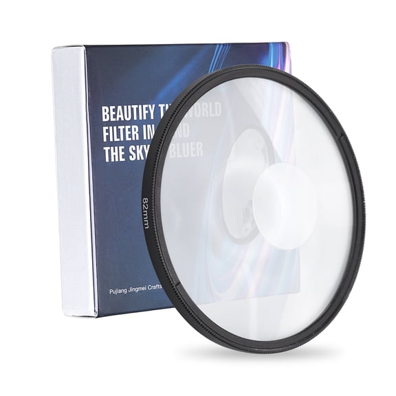 82 mm Spiral Camera Lens Filter, Special Effect Filters Tunnel Vision Spiral Lens Optical Glass