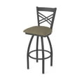 thumbnail image 1 of 820 Catalina 25" Swivel Counter Stool with Pewter Finish and Graph Cork Seat, 1 of 2