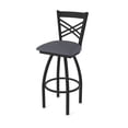 thumbnail image 1 of 820 Catalina 30" Swivel Bar Stool with Black Wrinkle Finish and Canter Storm Seat, 1 of 2