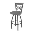 thumbnail image 1 of 820 Catalina 30" Swivel Bar Stool with Pewter Finish and Graph Coal Seat, 1 of 5