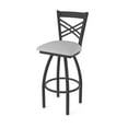 thumbnail image 1 of 820 Catalina 36" Swivel Bar Stool with Black Wrinkle Finish and Canter Folkstone Grey Seat, 1 of 2