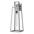 thumbnail image 1 of 82005AL Lark Hugh - 1 Light Large Outdoor Wall Lantern In Transitional Style-25 Inches Tall and 8.5 Inches Wide-Antique Brushed Aluminum/Black Finish, 1 of 13