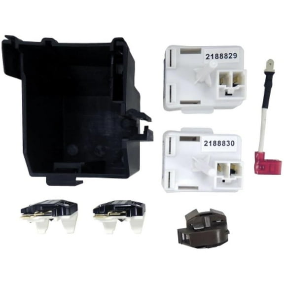 8201786 (OLK1786) Refrigerator Compressor Relay and Overload Kit Replaces AP3885081, PS993073, 2188829, 2188830