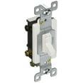82041 Toggle Switch, 4 Way, 4 Poles, 120V/277V, 15 Amp Current, White