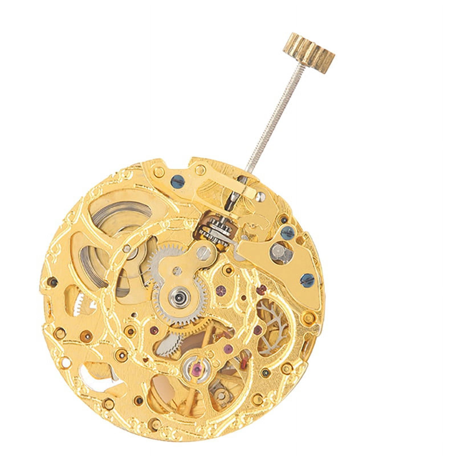 8205 Movement Skeleton Movement 3 O'Clock Gold Automatic Mechanical Watch Movement Accessories