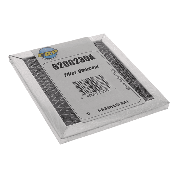 8206230A, Microwave Hood Charcoal Filter fits Roper, Kenmore, Whirlpool