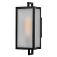 thumbnail image 1 of 82070BK Lark Halden - 12W 1 LED Outdoor Small Wall Mount Lantern-15 Inch Tall and 5.5 Inch Wide, 1 of 9