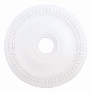 82075-03-Livex Lighting-Wingate - Ceiling Medallion - 24 Inches wide by 2 Inches high-White Finish