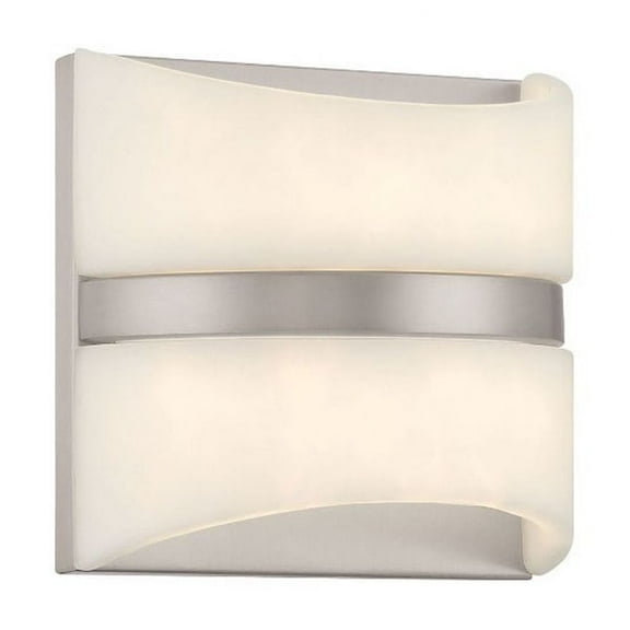 821-84-L-Minka Lavery-Velaux - 12W 1 LED Wall Sconce-6.5 Inches Tall and 6.5 Inches Wide