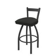 thumbnail image 1 of 821 Catalina 30" Low Back Swivel Bar Stool with Pewter Finish and Canter Storm Seat, 1 of 4