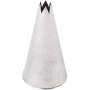 # 821 - Open Star Pastry Tip .19'' Opening Diameter- Stainless Steel
