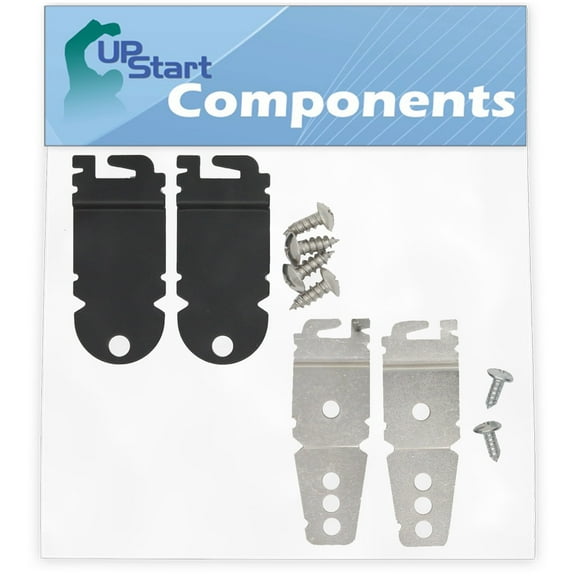 8212560 & 8269145 Mounting Bracket Replacement Kit With Screw Replacement for Maytag MDB7759SAW1 Dishwasher - Compatible with WP8269145 & 8212560 Undercounter Dishwasher Mounting Bracket