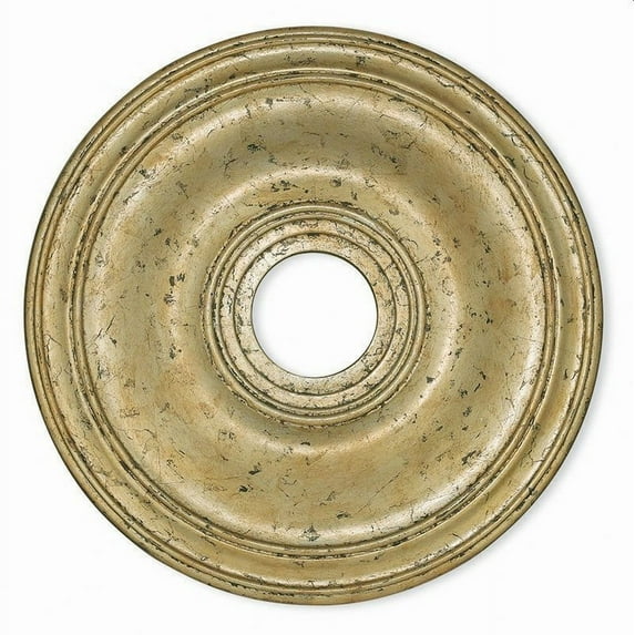 8219-28-Livex Lighting-Accessory - 20 Inch Ceiling Medallion-Winter Gold Finish