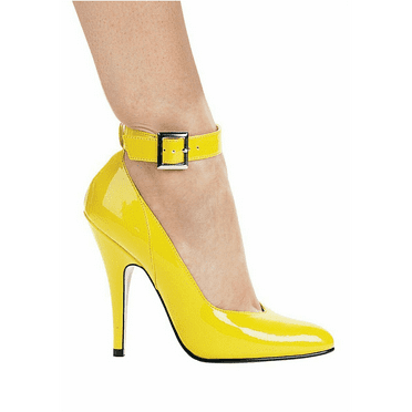 8221, 5 Inch Pump With Ankle Straps