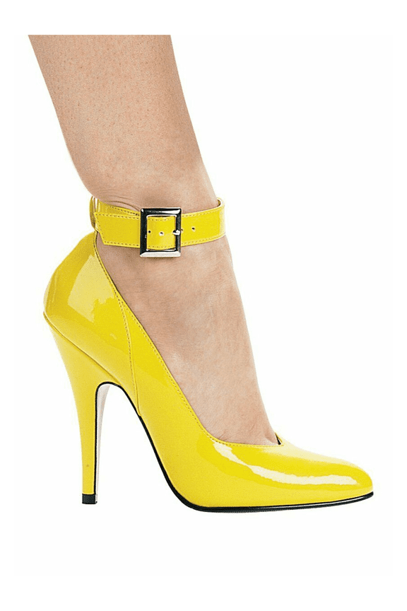 8221, 5 Inch Pump With Ankle Straps