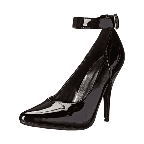8221, 5 Inch Pump With Ankle Straps