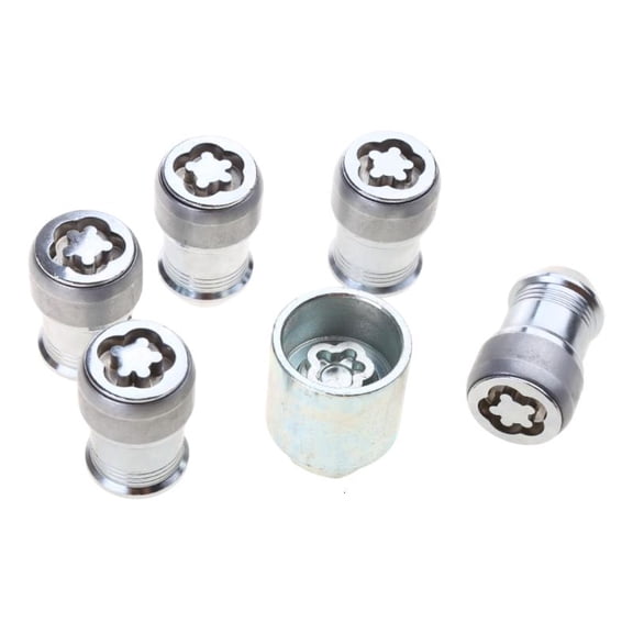 82215711 Wheel Lock Lug Nuts Set M14x1.5 Accessory Anti-Theft Locking Lug Nuts Reliable Fixation for Vehicle Maintenance