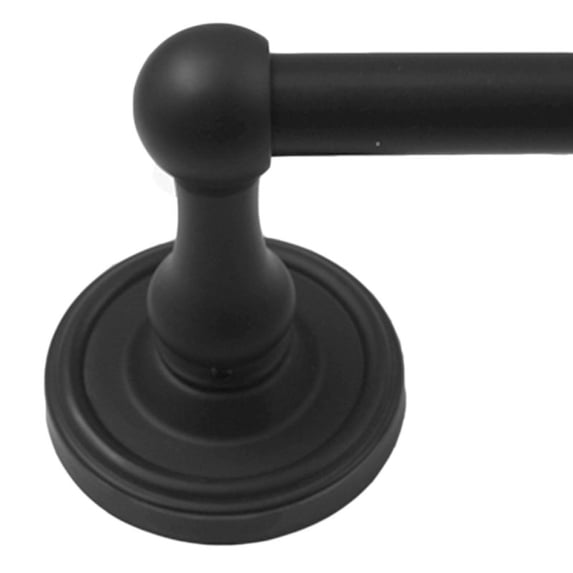 8224BLK 24" Midtowne Towel Bar Black Finish
