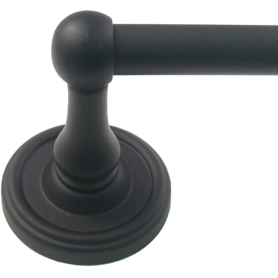 8224BLK 24" Midtowne Towel Bar Black Finish