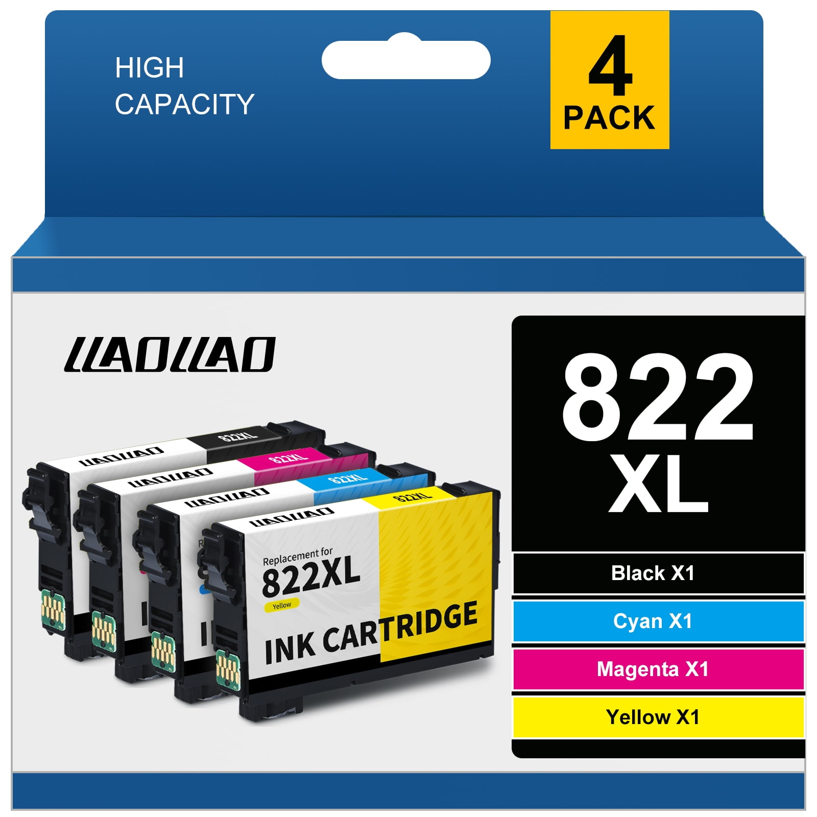 822xl Ink Cartridge For Epson 822 Ink Cartridge For Epson Workforce Pro Wf 4830 Wf 4820 Wf 3820 6074
