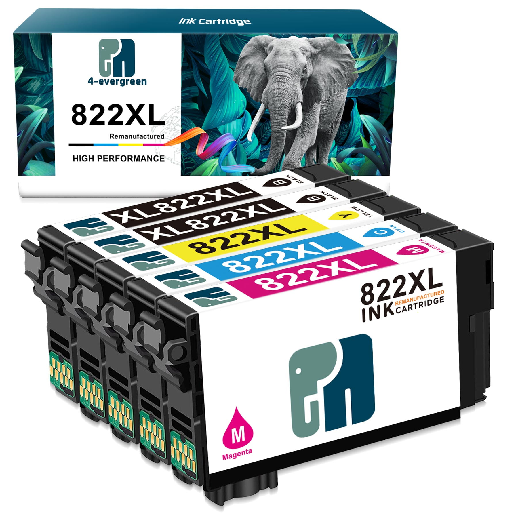822XL Ink Cartridge for Epson 822 Ink 822xl Use with Epson Workforce