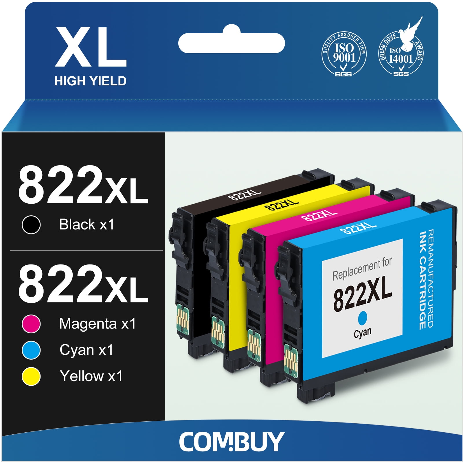 822XL Ink Cartridges for Epson 822 Ink FOR epson 822xl ink cartridges