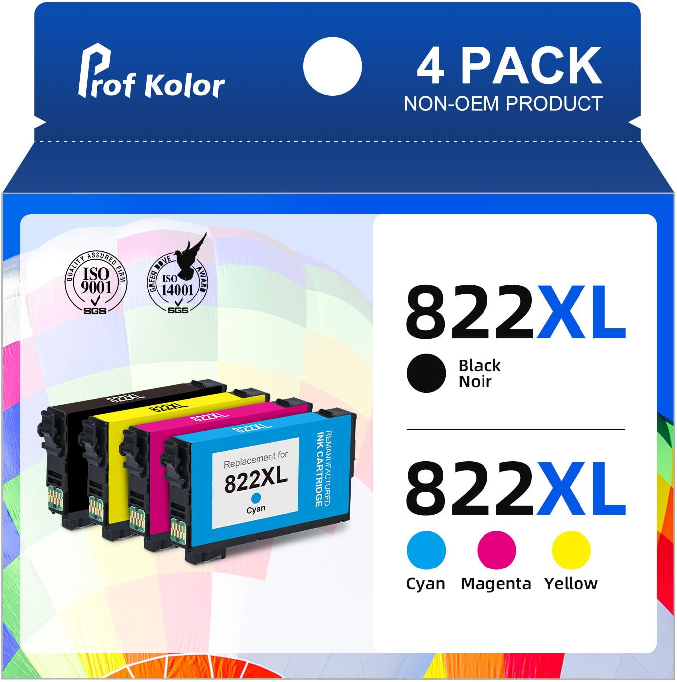 822XL Ink Cartridges for Epson 822 Ink Cartridges for Epson Workforce