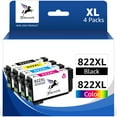 822xl Ink Cartridges Replacement for Epson 822 822XL T822XL 822 XL for
