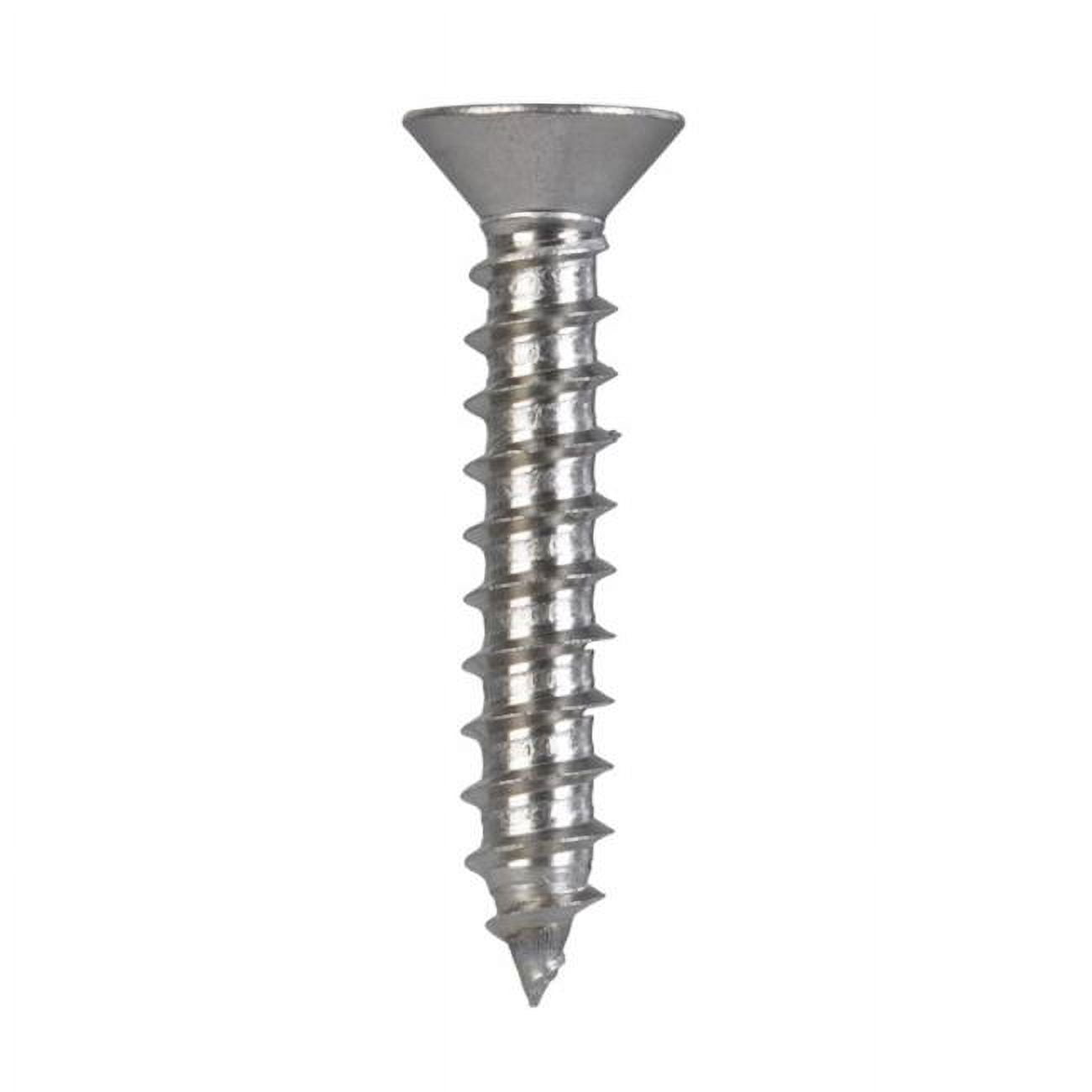 12 X 2-1/2\" Zinc Plated Phillips Pan Head Sheet Metal Screw