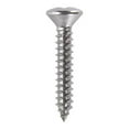 thumbnail image 1 of 823718 12 x 1.25 in. Phillips Oval Head Sheet Metal Screws  Stainless Steel - Box of 100, 1 of 1
