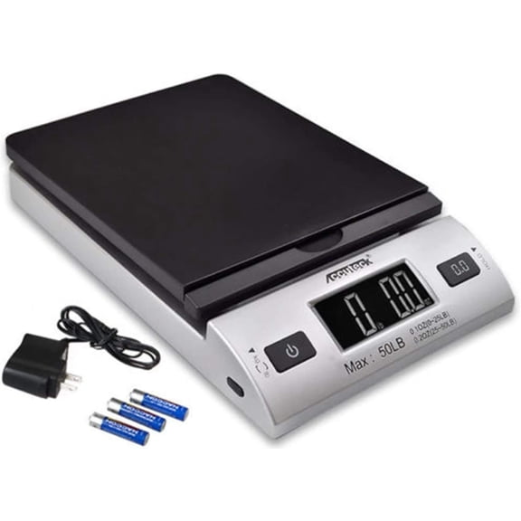 8250 High Accuracy Digital Shipping Scale and Postal Scale, 0.1oz Precision, 50Lb