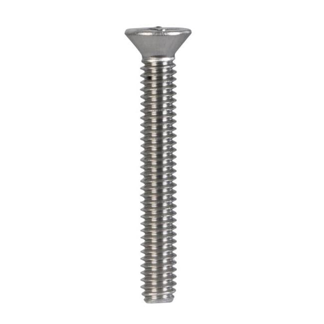 825482 8-32 x 1.25 in. Phillips Flat Head Stainless Steel Machine Screw