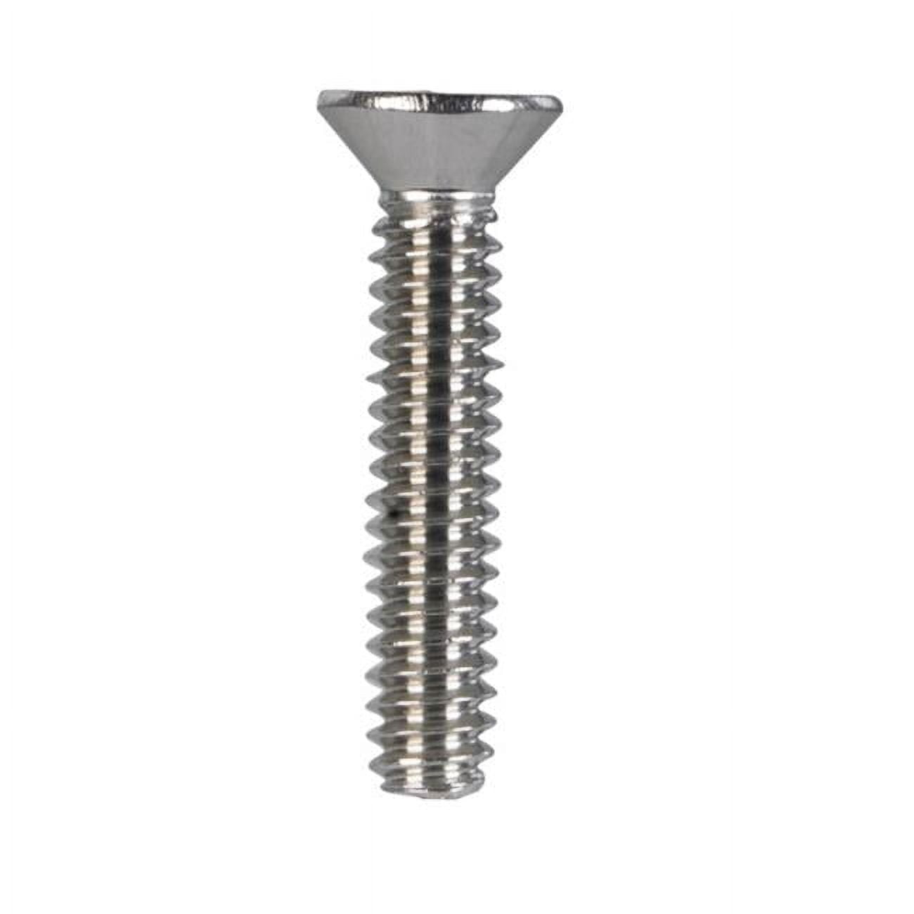 825506 10-24 x 1 in. Phillips Flat Head Stainless Steel Machine Screw  Box of 100