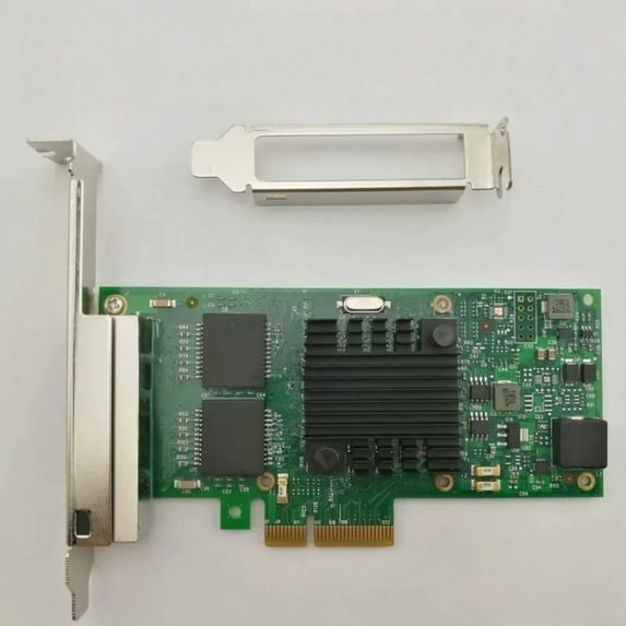Pcie Routing 82590 I350 PCI-E X4 Four-port Gigabit Server Network Card Computer ...