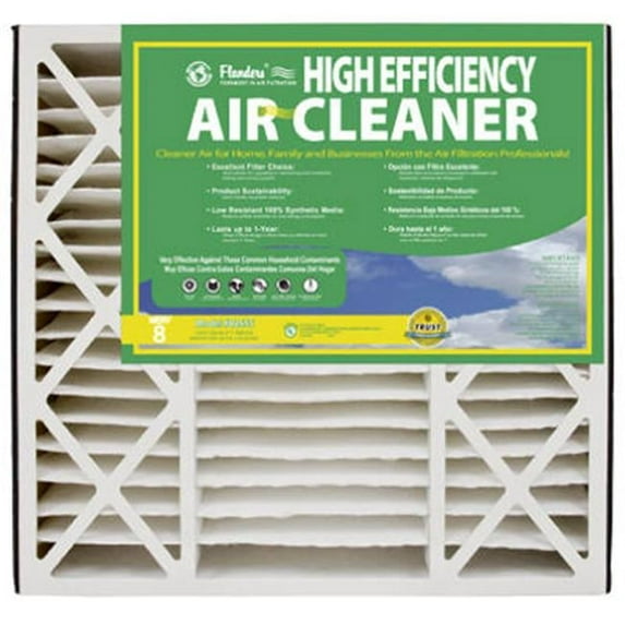 82655.0452025 20 x 25 in. High Efficiency Residential Air Cleaner Cartridge - Pack Of 2