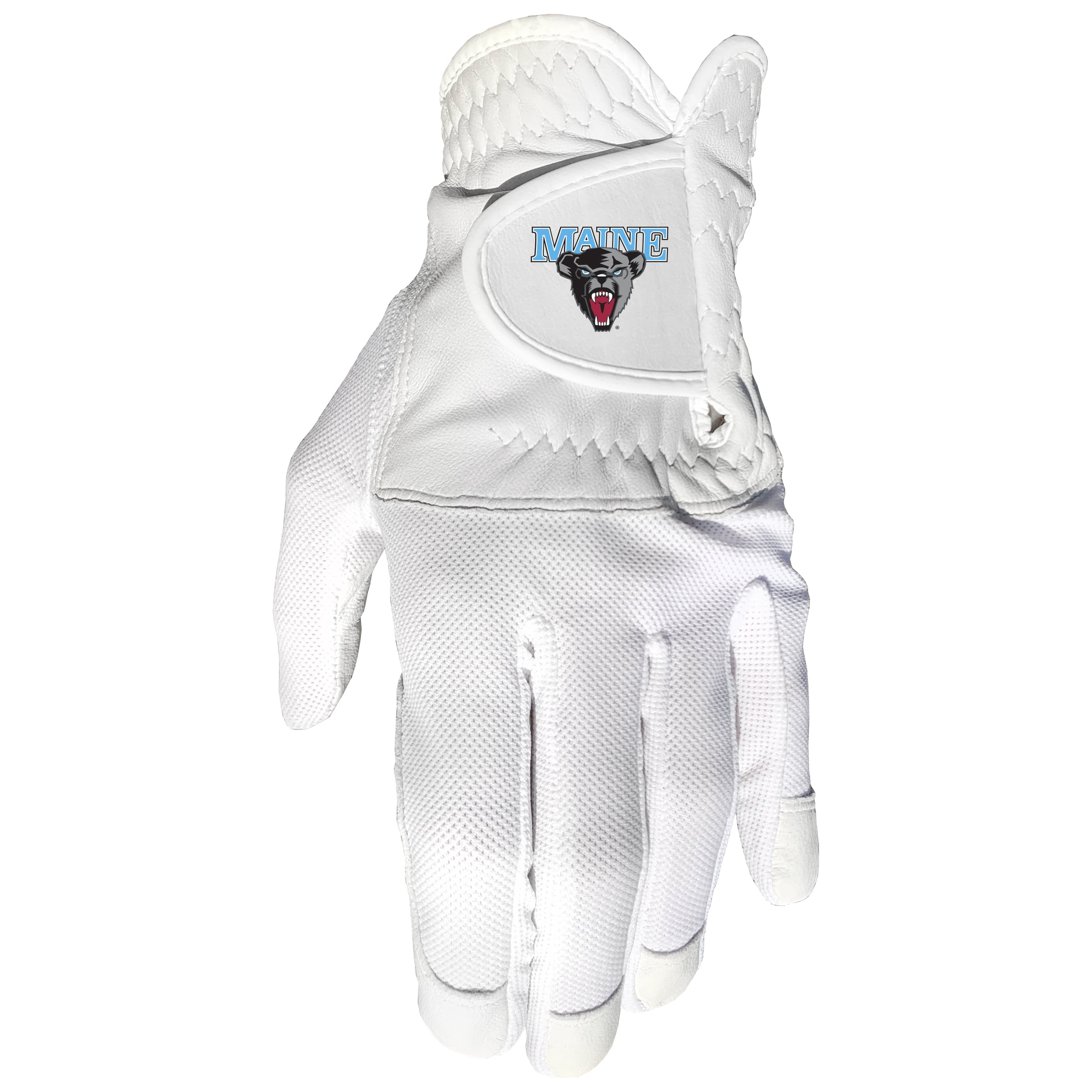 Team Golf NCAA MAINE Cool Mesh With Cabretta Leather - One Size - Mens Left