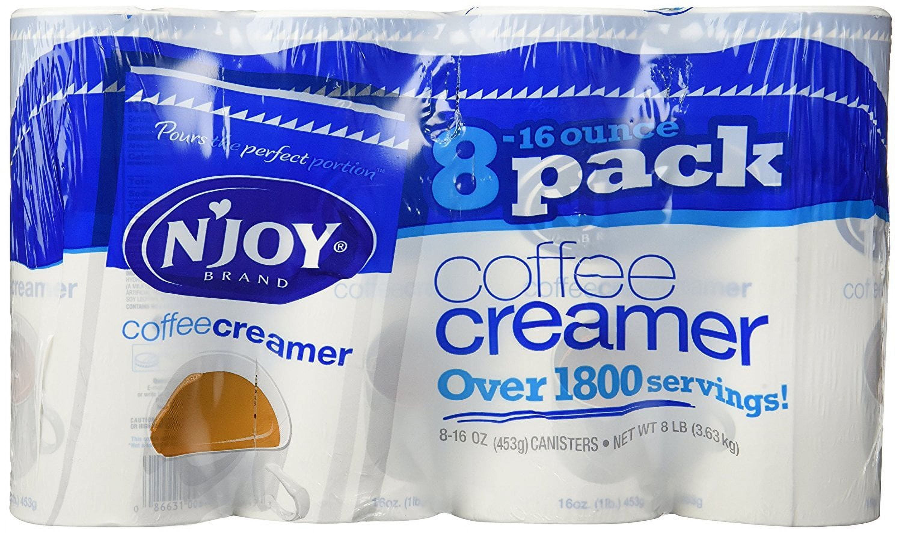 827783 NonDairy Coffee Creamer, 16 oz Canister, 8/Carton