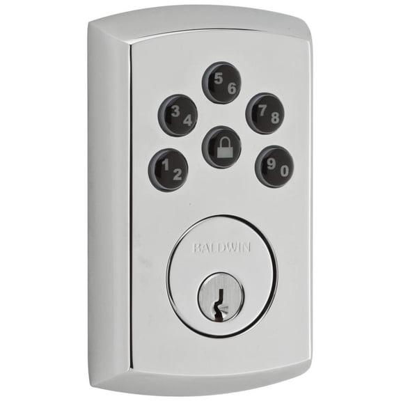 8285.260.AC1 Soho Electronic Deadbolt -Polished Chrome