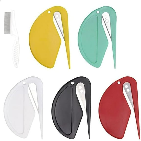 829 6 Pcs Colorful Knotting Comb for Cats, Grooming Combs, Pet Knotting Comb for Dog, Pet Hair Removal Tool, Cat Matted Fur Remover Sets, Grooming, Cat Combs