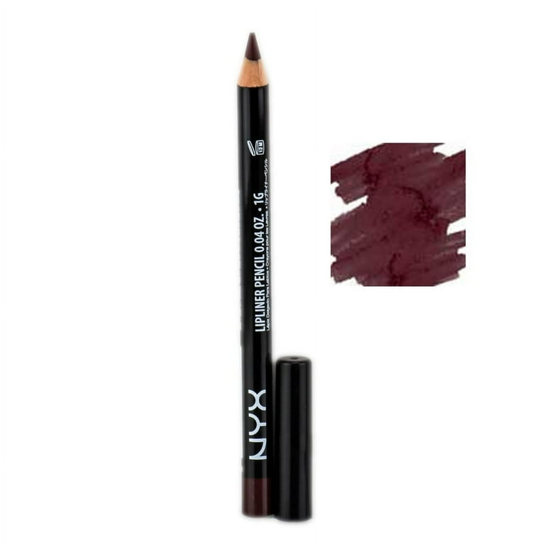 829 Hot Cocoa, NYX Slim Lip Liner Pencil, Cosmetics Makeup - Pack of 2 w/  SLEEKSHOP Teasing Comb - Walmart.com