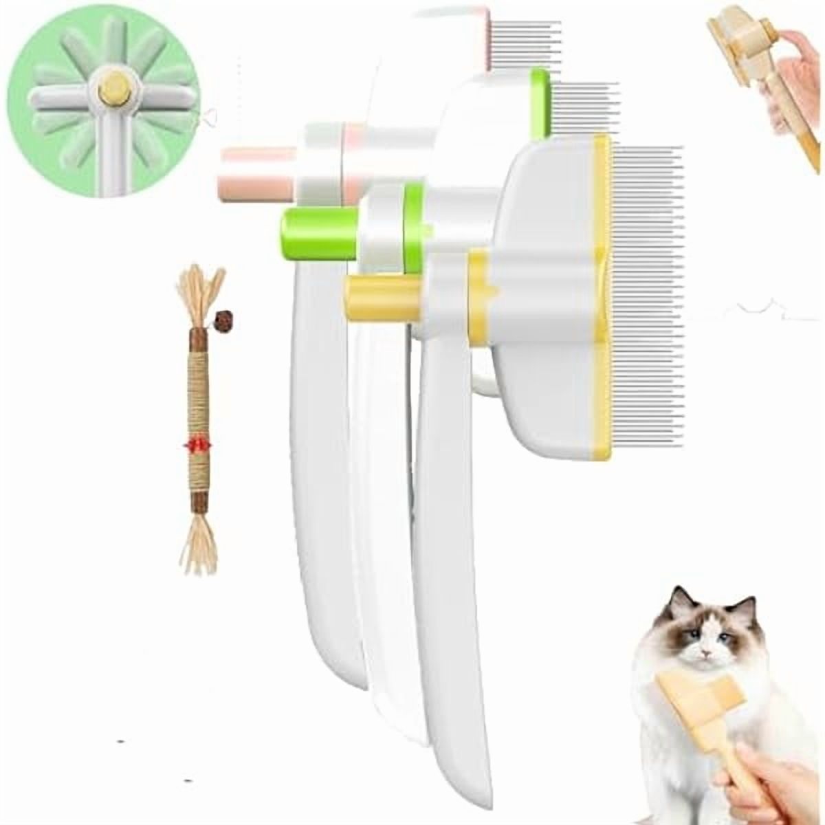 829 Pawmingle Cat Brush, Pawmingle Cat Knot Removal Comb, Avatar Zen ...
