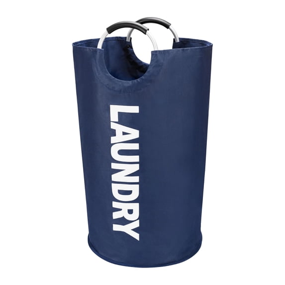 82L Large Laundry Basket, Collapsible Laundry Bag, Freestanding Tall Clothes Hamper, Foldable Washing Bin