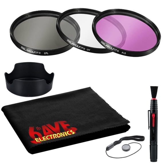 82MM Lens Filter Accessory Kit Deluxe Bundle for 82MM Diameter Lenses + More