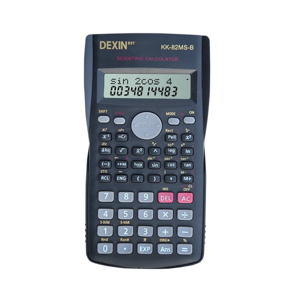 82MS Multi-function Scientific Calculator, Portable Handheld Electronic Calculator, Practical Computing Tool For Office Accounting, Engineering And Daily Numerical Calculations