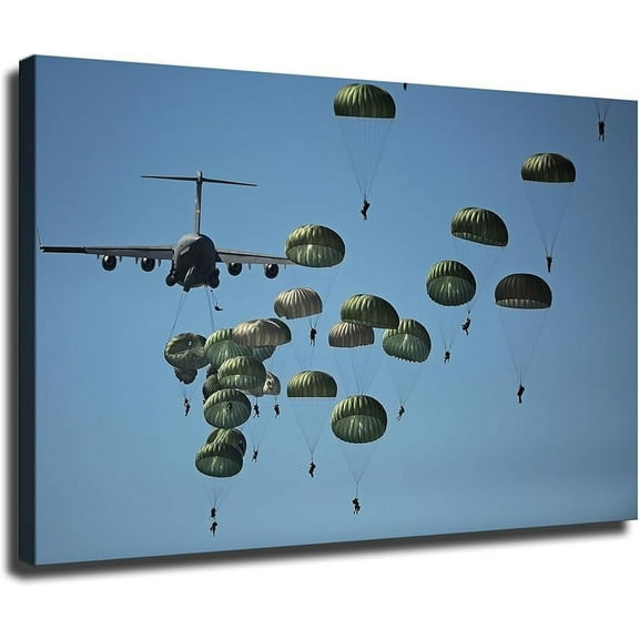 82ND Us Army Airborne Background Poster HD Printing Picture Personalized Wall Art Suitable for Home Room Living Room Bedroom Studio Modern Decoration