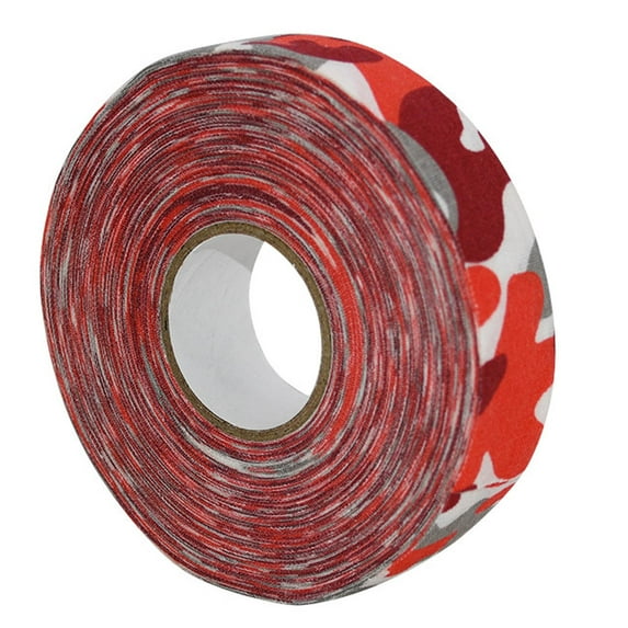 82ft Ice Hockey Cloth Tape Roller Hockey Resistant Hockey Tape for Sports Badminton Grips Golf Training Pole Baseball Practice Red