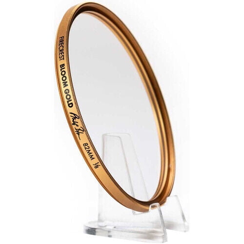 82mm Firecrest Bloom Gold 1/8 Filter - Gold Ring