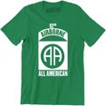 thumbnail image 1 of 82nd Airborne Division I Patriot I Paratrooper I Veteran I All American T-Shirt, 1 of 4